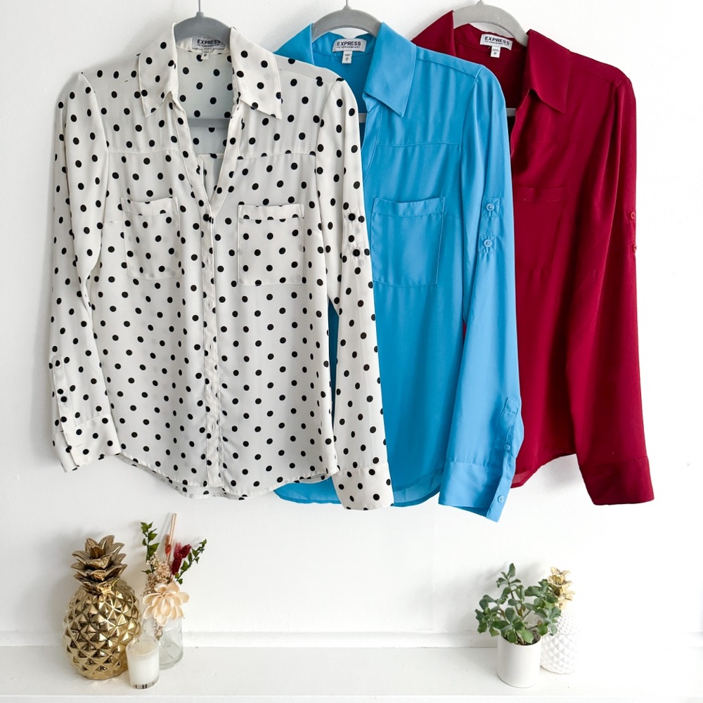 Express ‘Portofino’ Shirts Bundle